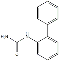 (2-phenylphenyl)urea, 13262-46-9, 结构式