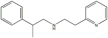 (2-phenylpropyl)[2-(pyridin-2-yl)ethyl]amine 化学構造式