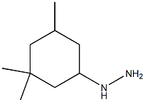 (3,3,5-trimethylcyclohexyl)hydrazine Structure