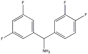 (3,4-difluorophenyl)(3,5-difluorophenyl)methanamine