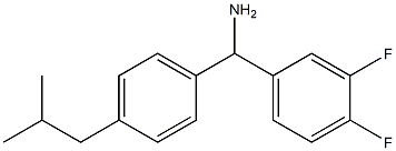 (3,4-difluorophenyl)[4-(2-methylpropyl)phenyl]methanamine