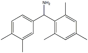 (3,4-dimethylphenyl)(2,4,6-trimethylphenyl)methanamine