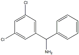 (3,5-dichlorophenyl)(phenyl)methanamine Structure