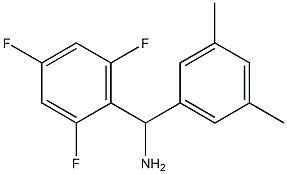 (3,5-dimethylphenyl)(2,4,6-trifluorophenyl)methanamine