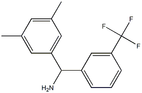 (3,5-dimethylphenyl)[3-(trifluoromethyl)phenyl]methanamine|