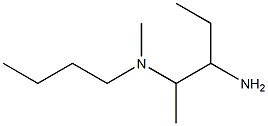 (3-aminopentan-2-yl)(butyl)methylamine Structure