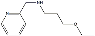 (3-ethoxypropyl)(pyridin-2-ylmethyl)amine Structure