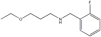 (3-ethoxypropyl)[(2-fluorophenyl)methyl]amine