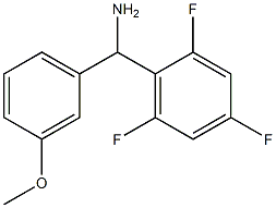 (3-methoxyphenyl)(2,4,6-trifluorophenyl)methanamine|