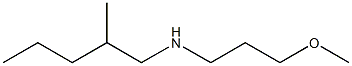 (3-methoxypropyl)(2-methylpentyl)amine Structure