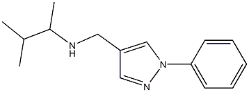  (3-methylbutan-2-yl)[(1-phenyl-1H-pyrazol-4-yl)methyl]amine