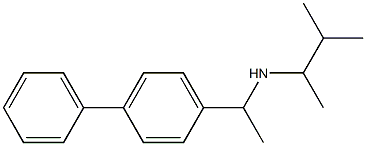 (3-methylbutan-2-yl)[1-(4-phenylphenyl)ethyl]amine