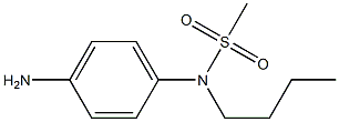 (4-aminophenyl)-N-butylmethanesulfonamide Structure