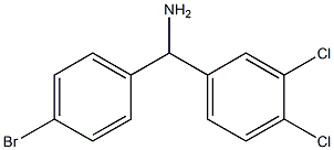  (4-bromophenyl)(3,4-dichlorophenyl)methanamine