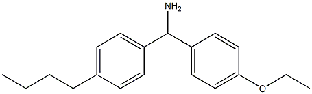 (4-butylphenyl)(4-ethoxyphenyl)methanamine 结构式