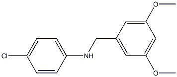  (4-chlorophenyl)(3,5-dimethoxyphenyl)methylamine