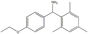 (4-ethoxyphenyl)(2,4,6-trimethylphenyl)methanamine Struktur