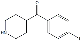 (4-iodophenyl)(piperidin-4-yl)methanone Structure