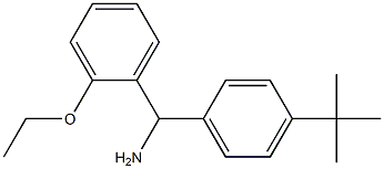 (4-tert-butylphenyl)(2-ethoxyphenyl)methanamine Structure