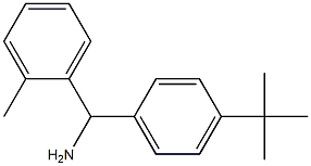 (4-tert-butylphenyl)(2-methylphenyl)methanamine,,结构式