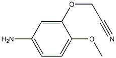 (5-amino-2-methoxyphenoxy)acetonitrile