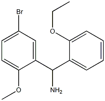 (5-bromo-2-methoxyphenyl)(2-ethoxyphenyl)methanamine