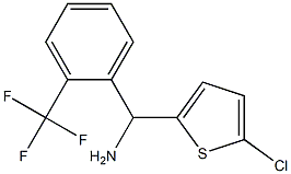 (5-chlorothiophen-2-yl)[2-(trifluoromethyl)phenyl]methanamine