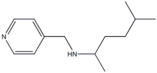 (5-methylhexan-2-yl)(pyridin-4-ylmethyl)amine