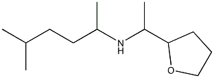 (5-methylhexan-2-yl)[1-(oxolan-2-yl)ethyl]amine,,结构式