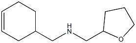 (cyclohex-3-en-1-ylmethyl)(oxolan-2-ylmethyl)amine Structure