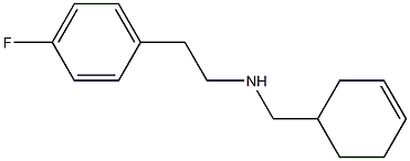 (cyclohex-3-en-1-ylmethyl)[2-(4-fluorophenyl)ethyl]amine|