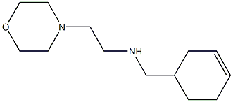 (cyclohex-3-en-1-ylmethyl)[2-(morpholin-4-yl)ethyl]amine 结构式