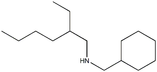 (cyclohexylmethyl)(2-ethylhexyl)amine Struktur