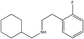 (cyclohexylmethyl)[2-(2-fluorophenyl)ethyl]amine,,结构式
