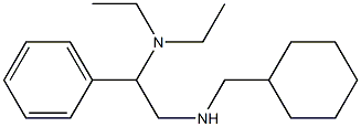  (cyclohexylmethyl)[2-(diethylamino)-2-phenylethyl]amine