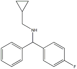 (cyclopropylmethyl)[(4-fluorophenyl)(phenyl)methyl]amine