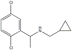 (cyclopropylmethyl)[1-(2,5-dichlorophenyl)ethyl]amine,,结构式