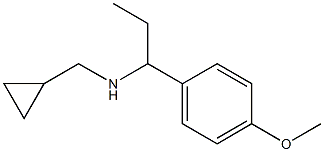  (cyclopropylmethyl)[1-(4-methoxyphenyl)propyl]amine