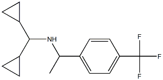 (dicyclopropylmethyl)({1-[4-(trifluoromethyl)phenyl]ethyl})amine