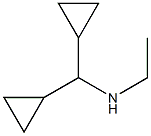 (dicyclopropylmethyl)(ethyl)amine Structure