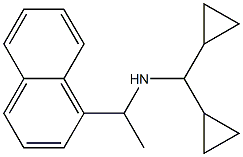 (dicyclopropylmethyl)[1-(naphthalen-1-yl)ethyl]amine|