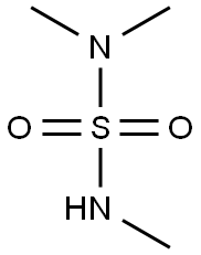 (dimethylsulfamoyl)(methyl)amine 结构式