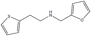 (furan-2-ylmethyl)[2-(thiophen-2-yl)ethyl]amine,,结构式