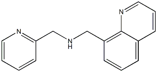 (pyridin-2-ylmethyl)(quinolin-8-ylmethyl)amine Structure