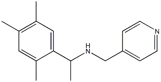 (pyridin-4-ylmethyl)[1-(2,4,5-trimethylphenyl)ethyl]amine