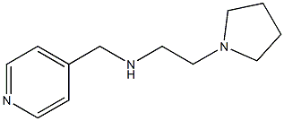 (pyridin-4-ylmethyl)[2-(pyrrolidin-1-yl)ethyl]amine|