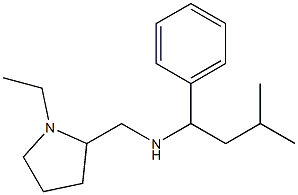 [(1-ethylpyrrolidin-2-yl)methyl](3-methyl-1-phenylbutyl)amine|