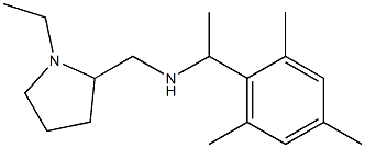 [(1-ethylpyrrolidin-2-yl)methyl][1-(2,4,6-trimethylphenyl)ethyl]amine,,结构式