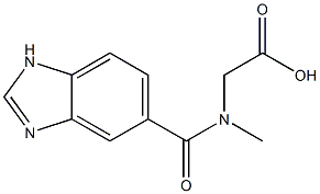 [(1H-benzimidazol-5-ylcarbonyl)(methyl)amino]acetic acid|