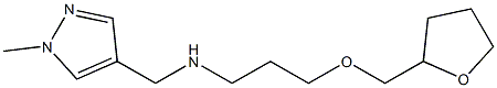 [(1-methyl-1H-pyrazol-4-yl)methyl][3-(oxolan-2-ylmethoxy)propyl]amine